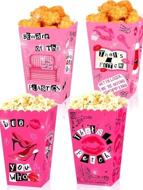Mean Girls Party Supplies Popcorn Boxes 10 Count